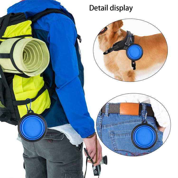 collapsible dog bowl